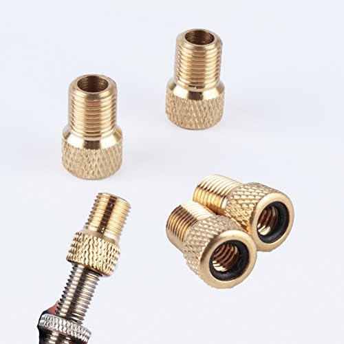 2Pcs Converter to Schrader Bicycle MIB Road Bike Fixed Gear　Conversion Mouth Bike Valve Adaptor Tube Pump Tools