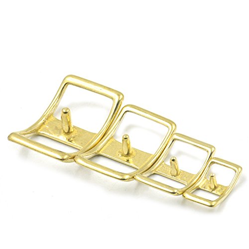 Solid Brass Conway Buckles Harness Western Horse Bridle Tack Belt 20mm