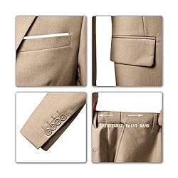 Men Suit Set Slim Fit Wedding Suit Business Suit