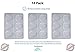 Drum Damper Gel Pads For Drums Tone Control, Non-toxic Silicone Drum Dampeners, Clear Resonance Pads For Drum Muffling (18 Pack)