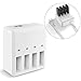 Fstop Labs Rapid Battery Charger for DJI Tello, 4 in 1 Smart Multi Battery Intelligent Charging Hub RC Intelligent Quick Charging with 4 Battery Ports