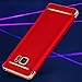 Coohole 2017 New Fashion Thin Electroplate Hard Case Cover for Samsung Galaxy Note 5 (Red)