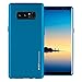 Galaxy Note 8 Case with Free Screen Protector, [Shockproof] GOOSPERY i-Jelly TPU Case [Thin and Slim] Flexible Bumper Cover for Samsung GalaxyNote8 - Metallic Blue, NT8-IJEL/SP-BLU