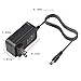 SUPERNIGHT AC 100-240V to DC 12V 2A Power Supply Adapter AC to DC Switching Adapter for CCTV Security Camera, LED Strip Lights, TV LCD Monitor, DVR NVR etc (Jack 2.1mm X 5.5mm)