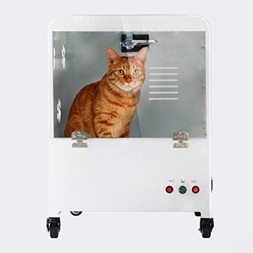 DJLOOKK Pet Drying Box Dog Hair Dryer Bath Blowing Cloth Doll Cat Small Dog Dryer Automatic Water Blowing Machine,C