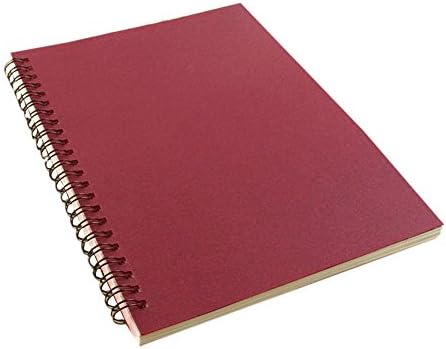 TimedMALL Recycled Spiral Notebook 1-Subject, 120-Count，College Ruled（Assorted Colors）