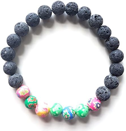 Authentic Lava Stone Bracelets for Women Essential Oil Aromatherapy for Ideal Stress & Anxiety Relief-Chakra Diffuser Healing Rock Beads-Meditation Yoga Jewelry (MULTICOLOR) (Sodalite)