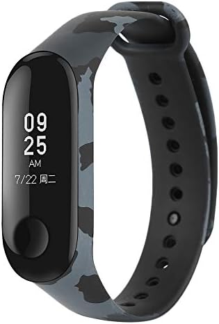QingZhou Strap for Xiaomi Mi 3 Band - M3 Watch Replacement Bracelet Men/Women Silicone Sport Smart Bracelet Strap Band