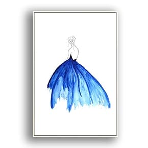 Framed Abstract for Living Room Bedroom Color Block for