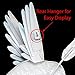 Hummingbird With Flowers Wall Decor - 3D Metal Design - Hand-Painted – 13” x 19” – Farmhouse or Home Decoration - Indoor or Outdoor Display – Wall Art Hanging in Traditional Bird Colors