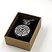 Charm.L Grace to My Daughter Black Pocket Watch Necklace Family Love Gift from Dad Mom