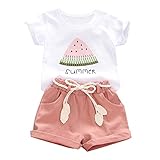 Toddler Baby Girls Clothes Watermelon T-Shirt