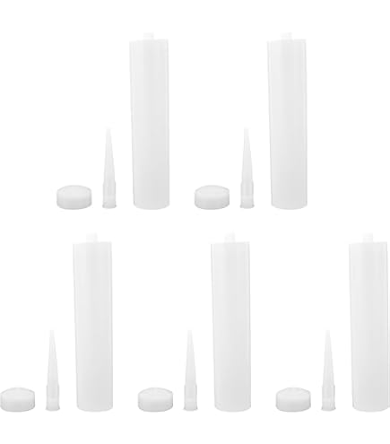 3 Cartouches De Calfeutrage Vides Réutilisables 5 Oz (environ 150ml) - Fabriqué Aux USA