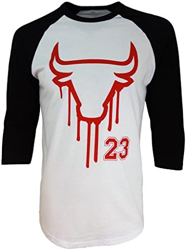 Konflic Men's 23 Chicago Bulls Ragland Tee Shirts