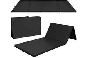 Kunova (TM) Black All-Purpose 4'x8'x2" 120x240x5CM Extra Thick Heavy Duty Professional High Density Anti-Tear Gymnastics Gym 
