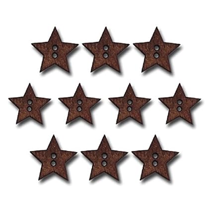 Amazon Com Wooden Decorative Buttons 2931 Chestnut Wood Buckle