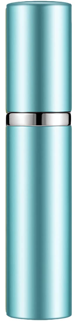 Travelofo 5ml Travel Perfume Bottle, Perfume Atomiser with Pocket Size, Refillable Mini Spray Bottle, Leaking Proof Perfume Container for Women and Men (Blue)