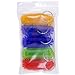 Shells Group IJN6 Shells 5PCS Colorful Soft Highly Spring Spiral Coil Wrist Band Key Ring Chain