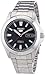 Seiko Men's SNKL09 Stainless Steel Analog with Black Dial Watch