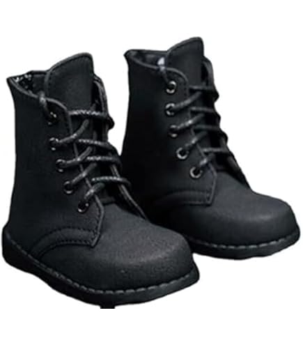 Ximitoy MSD Shoes Für BJD Puppen 1/3 Größe – Weiße Schnürschuhe / Stiefel Aus Polyurethan, Für Männliche & Weibliche Puppen