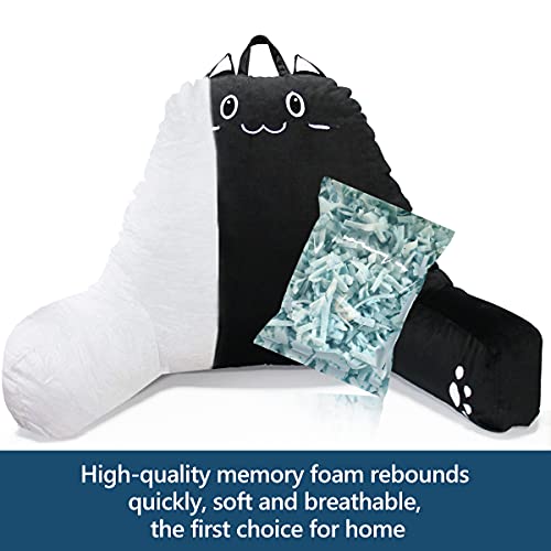 high back bed rest pillow