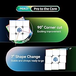 GAN Mini M Pro, 3x3 Stickerless Magnetic Cube 356