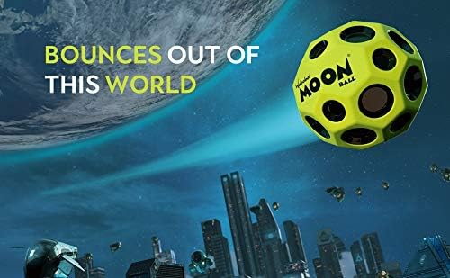 Waboba Moon Ball, Super High Bouncing ball, Neon Coloured Indoor and Outdoor Ball, Perfect for all ages, Make Pop Sounds - Image 4