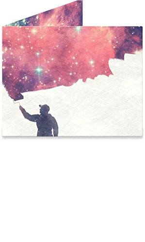 Mighty Wallet Mens Ultra Thin Lightweight Strong Tyvek Wallet by Dynomighty - Painting the Universe