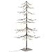 Lightshare Lighted Snow Fir Tree, Large