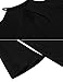 Zeagoo Women Long Sleeve Cold Shoulder Halter Neck Keyhole Swing Tunic Shirt Top