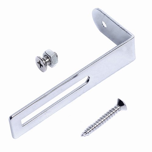 1pc Pickguard Bracket with Screws Closed End Chrome for Gibson/epiphone Repalcement