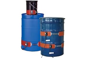 BriskHeat - 310668 DHCS15 Flexible 55-Gal Metal Drum Heater with Thermostat; 50-425F, 120V
