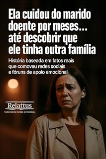 Livro Ela cuidou do marido doente por meses… até descobrir que ele tinha outra família: História baseada em fatos reais que comoveu redes sociais e fóruns de apoio emocional.