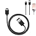 Samsung | Two USB-C Data Charging Cables for Galaxy S9/S9+/Note 8/S8/S8+ - Black EP-DG950CBE