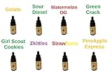 8 Pack of 15ml Bottles Terpene Infused Liquidizer 99% Pure Colorado Terpenes Strain Profiles