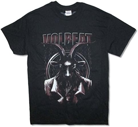 Volbeat Goat North American Tour 2015 Adult Black T Shirt (2X)