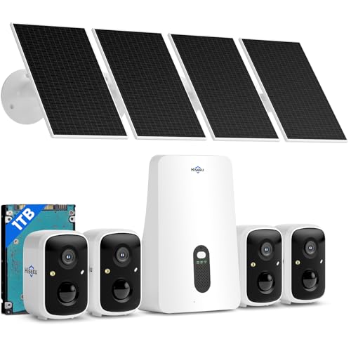 Hiseeu Solar Wireless Security Camera System