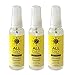 All Day 3-pack Hand Sanitizer Bundle - Travel Size - Moisturizes and Kills 99.99% of Germs - Sulfate, Aluminum, Triclosan and Paraben-Free