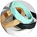 Mama & Little - Finley Silicone Teething Bangle - Black Licorice