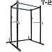 Titan Fitness T-2 Series Short Power Rack, 700 LB Capacity Cage for Weightlifting and Strength Training