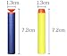 StillCool 7.2cm Foam Darts for Nerf N-Strike Elite Series (Dark Blue)