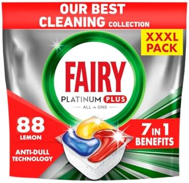 Fairy Platinum Plus All In One Dishwasher Tablets Lemon 21 Tablets - Foto 8