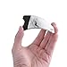 Cosmos Pack of 2 Back Self Adhesive ID Credit Card Pocket Wallet Pouch Sleeve Holder for Cellphone (White Marble Pattern)