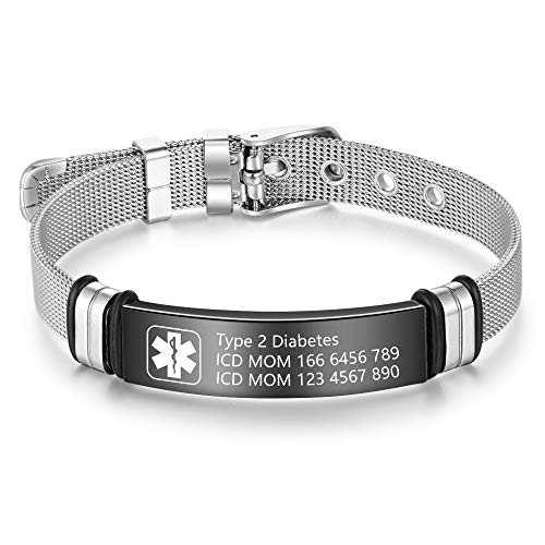 Top 10 alert id bracelets for 2020 Sideror Reviews