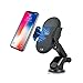 Car Wirless Charger，Wireless Charger Automatic Induction Dashboard Suction Mount 7.5W for Samsung Galaxy for iPhone X 8/8 Plus Samsung Galaxy S8, S7,S6/S7 Edge, Note 8 5 & Qi Enabled Devices (Black)