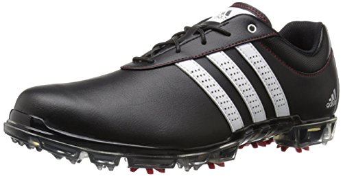 Adidas men s adipure flex golf shoe,core black/white/po…