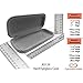 MyEyeglassCase Hard Eyeglass Case for women medium clam shell holder for glasses and small sunglasses w/Cloth (AS126 Metallic Bronze)