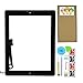 XIAO MO GU Black Touch Screen Outer Glass Digitizer Panel for iPad 4 (4th Generation) with Home Button Flex Cable Assembly + Midframe Bezel + Adhesive Tape + Tool Kit