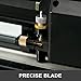 VEVOR Vinyl Cutter 53 inch Plotter Machine 1340mm Paper Feed Vinyl Cutter Plotter Signmaster Software Sign Making Machinewith Stand (53Inch Style 2)