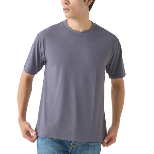 グンゼ アセドロン アウターTシャツ 丸首 クルーネック 汗じみ対策 ベタつきにくい UVカット率90％以上 男女兼用 ユニセックス